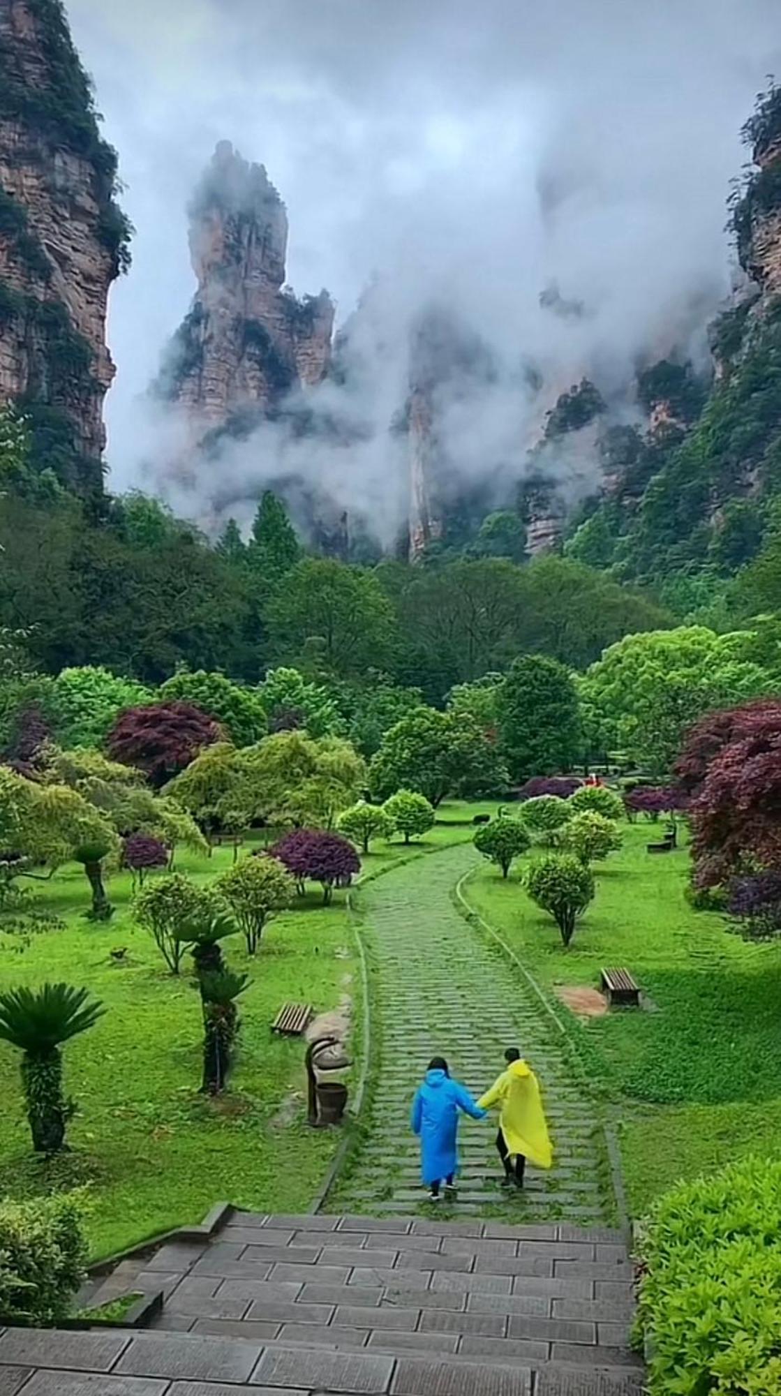 Tongfu Inn Zhangjiajie Buitenkant foto