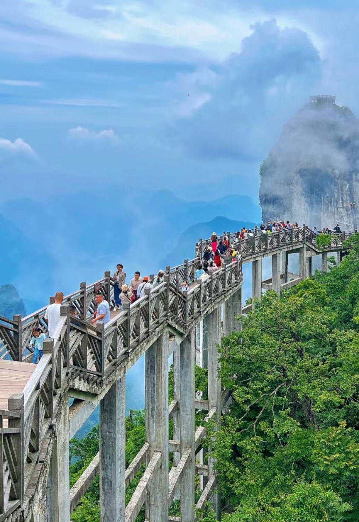 Tongfu Inn Zhangjiajie Buitenkant foto